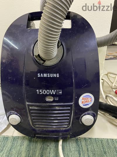 Samsung Vaccum Cleaner (1500W) for sale