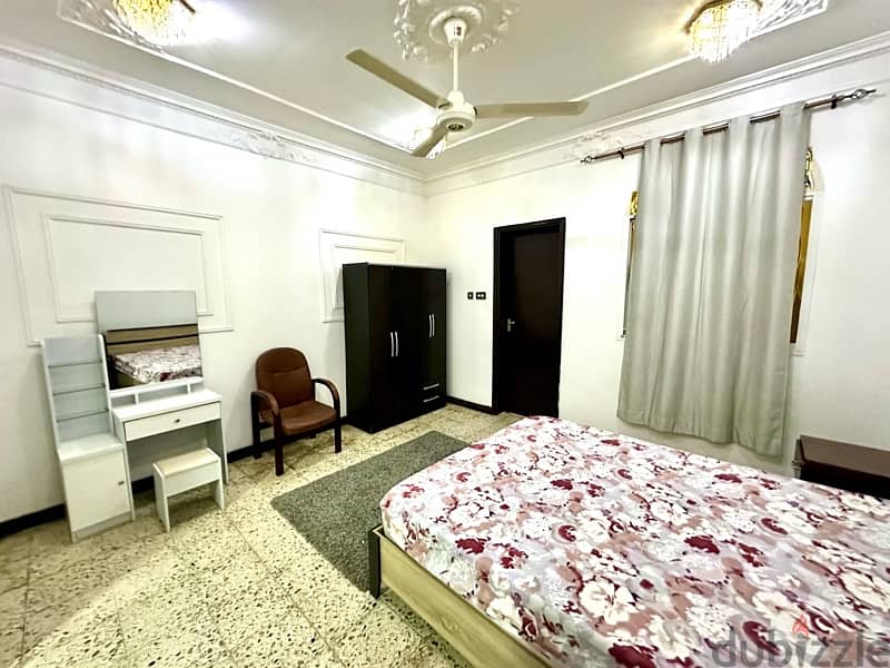 1bhk full furnished in south ghoubra opposite panorama moll 11