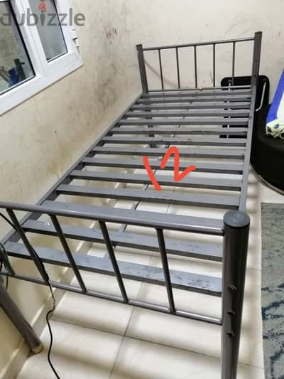 Steel Cot for single person excellent condition