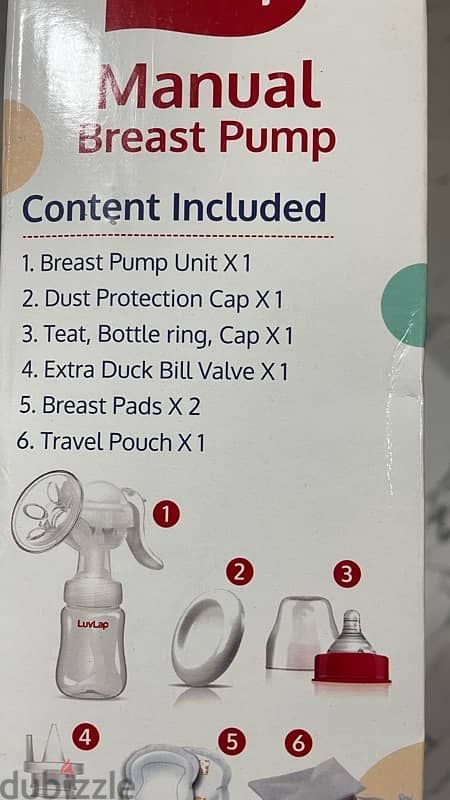 LuvLap Breast pump New 2