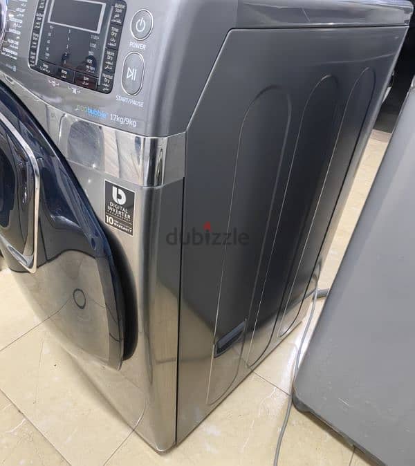 Samsung 17/10 kg washing machine for sale 3