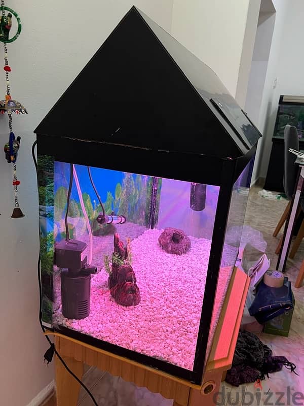 Fish Tank Aquarium 118 Litres 0