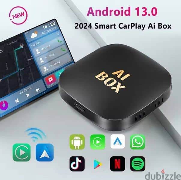 AI BOX جهاز تحويل الشاشة الوكاله إلى أندرويد 0