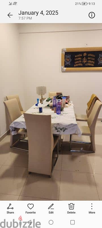 New condition available dining table 0