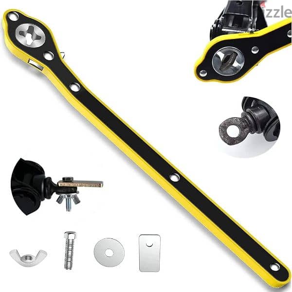 Jack Ratchet Wrench for Car Knob Design 1