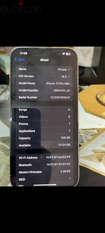 I phone 13 pro max original urgent sale battery 90% 128gb waterproof 3