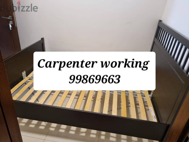 CARPENTER // work repair fixing dismantle assembly All furniture door 0