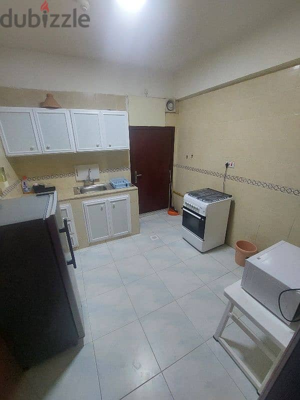 flat 1bhk in elkhwair included all bills 7