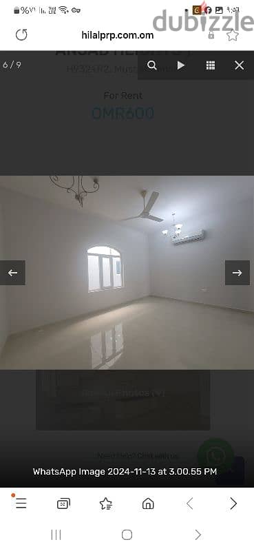 Villa available for rent in Al KHuwair 1