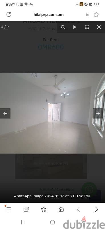 Villa available for rent in Al KHuwair 3