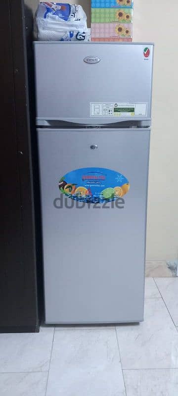 Generaltec - For Sale: Almost New Small 2-Door Fridge (Silver) 3