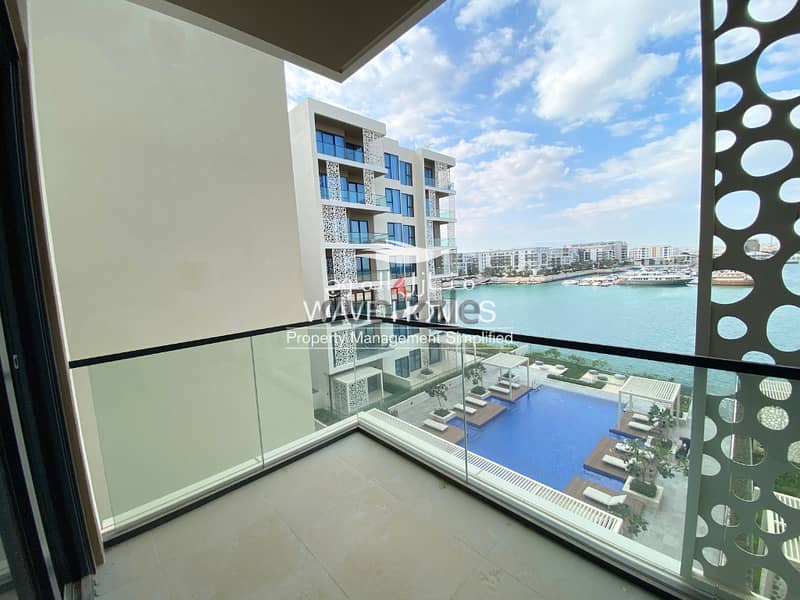 Luxurious 1-Bedroom Apartment with Marina Views in Juman 2 8