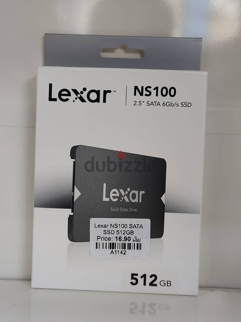 Lexar SSD NS100 512GB SSD (Brand New) 0