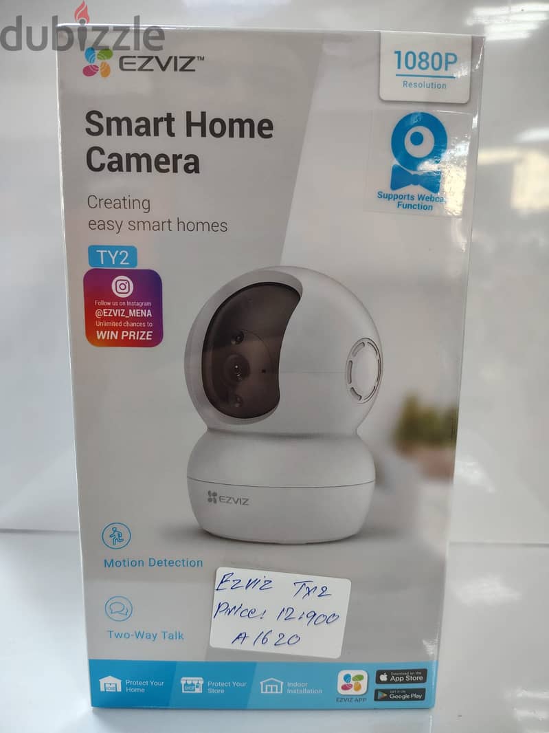 Ezviz Smart Home Camera TY2 (Brand New) 0