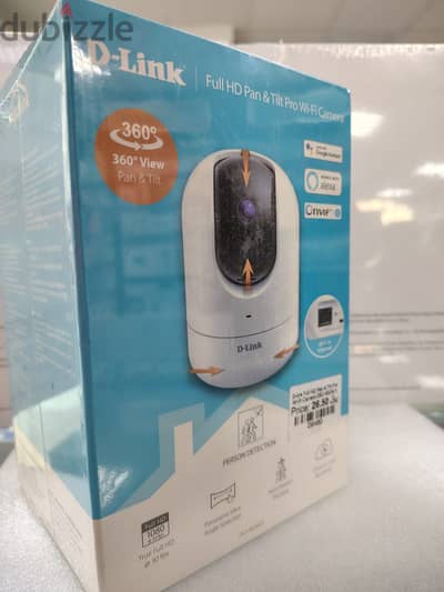 D-Link HD Pan & Tilt Wi-Fi Wireless Camera (Brand New)