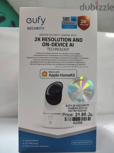 Eufy Security 2K Indoor Camera with Ai (Brand New)