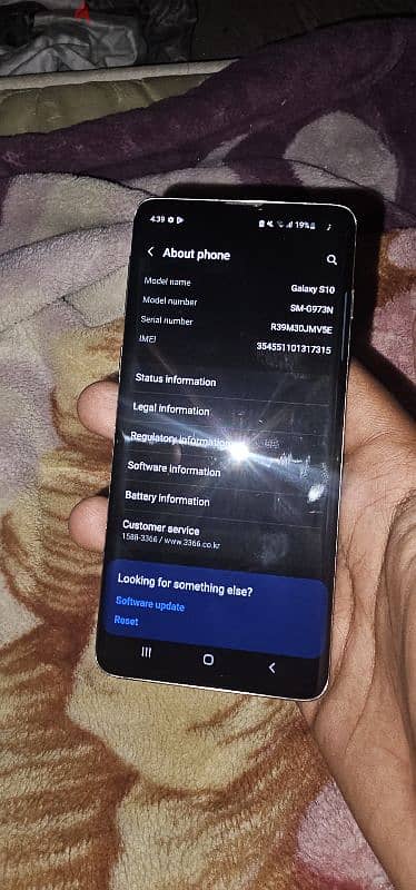 Samsung s10 8gb Ram 128gb memory for sell 2