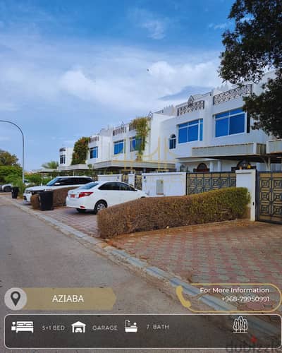 Beautiful 5+1 BR Townhouse for Rent in Azaiba