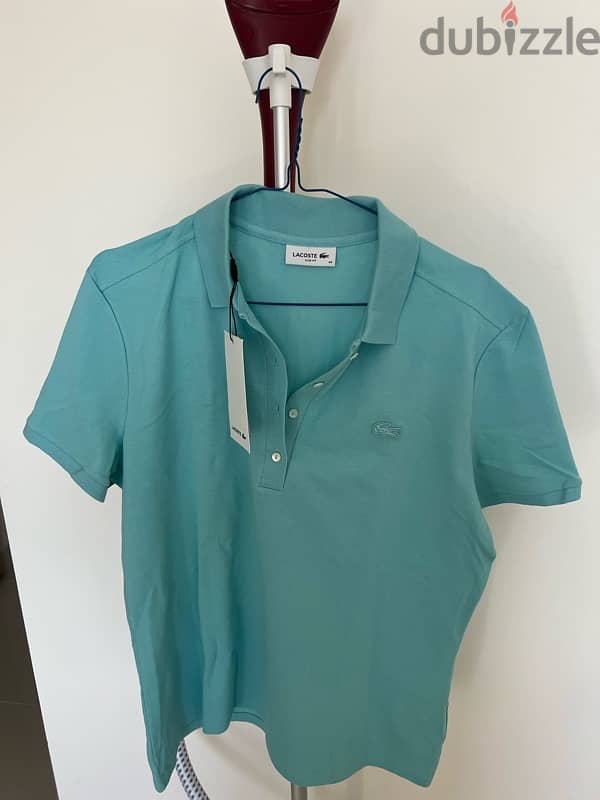 brand new Lacoste polo for woman 1