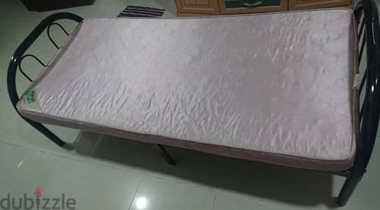 Single bed & mattress with good condition