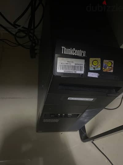 إعلان بيع جهاز كمبيوتر مكتبي Desktop computer (ThinkCentre M Series)