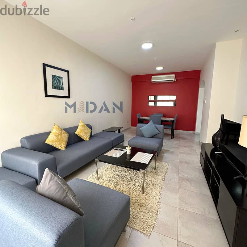 AL GHUBRAH NORTH | FULLY FURNISHED 2 BR APARTMENT 1