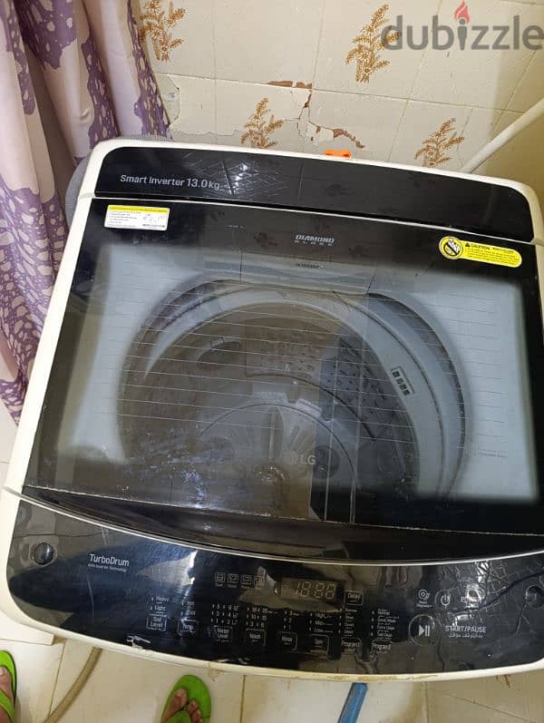 LG top washing machine 0