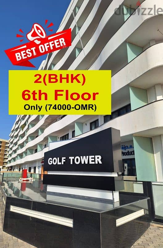 Luxury 2-Bedroom Apartment for Urgent Sale – 6th Floor Golf tower 0