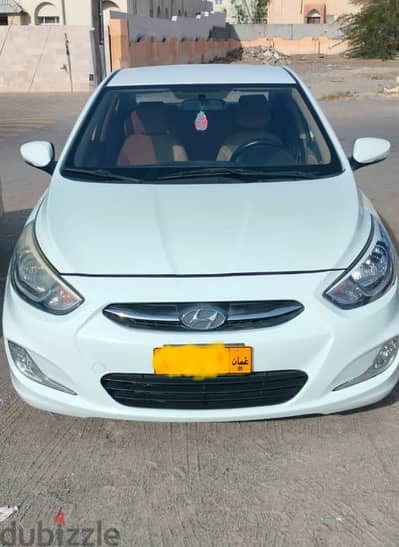 Accent car 2016 Rent 130 riyal per month