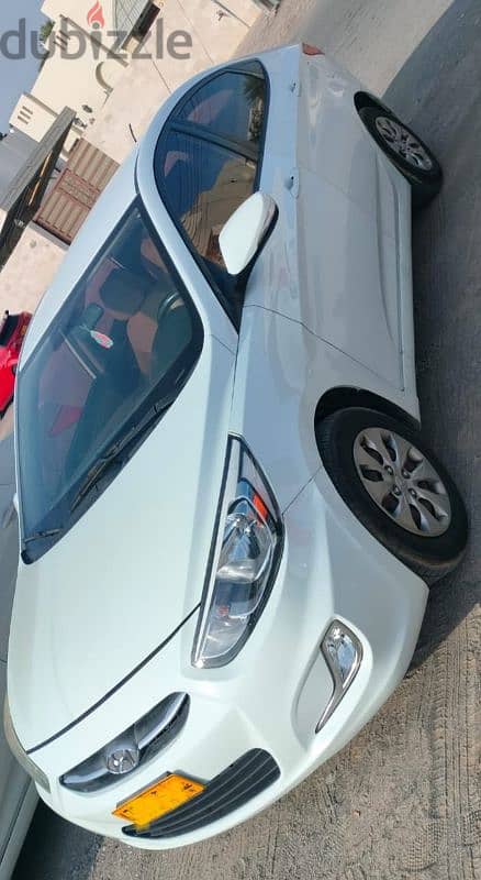 Accent car 2016 Rent 130 riyal per month 1