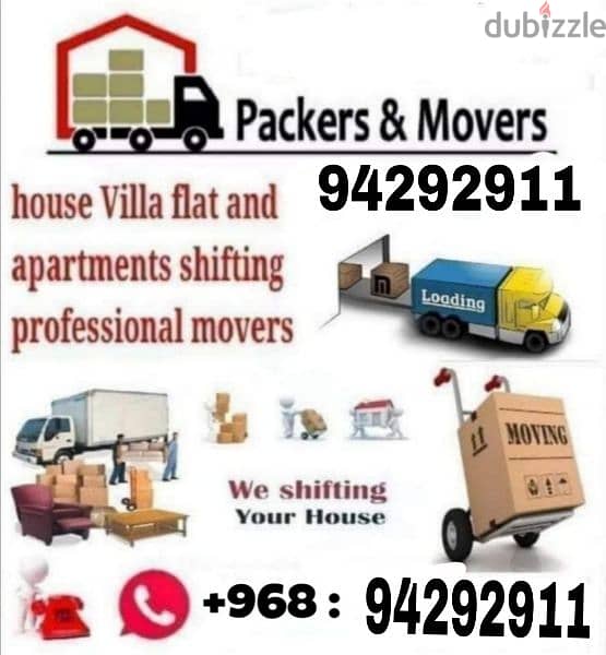 Movers & Packers House shifting office shifting transport service oman 0