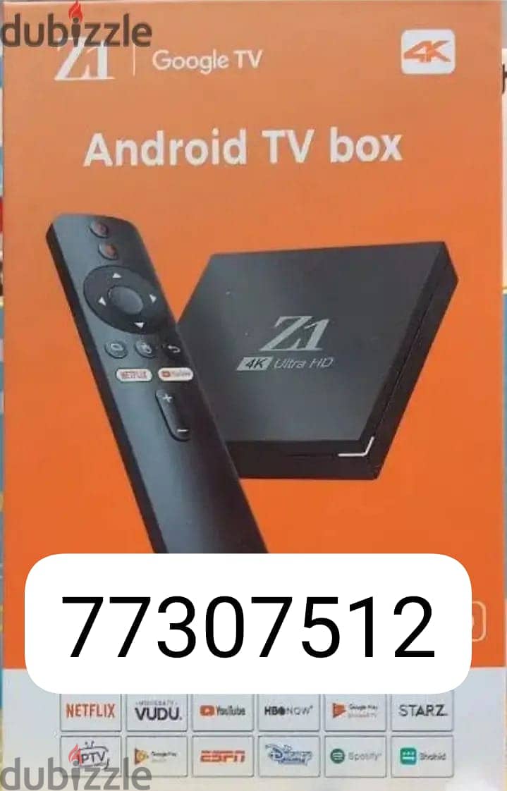 New 5G Tv Setup Box with one Year Ip_Tv subscription 0