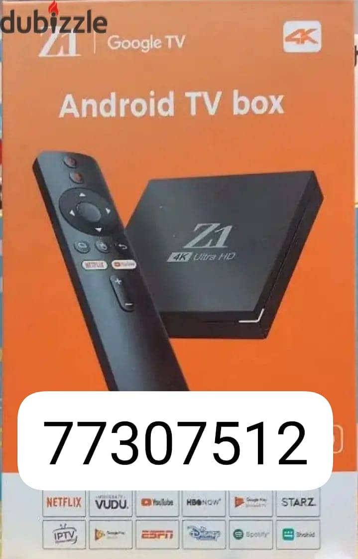 New 5G Tv Setup Box with one Year Ip_Tv subscription 0