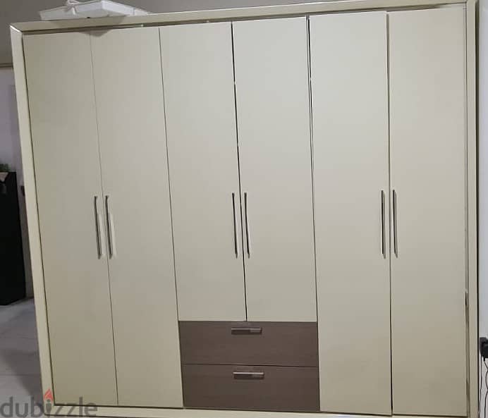 Recently bought 6 Doors Miller Metal Wardrobe / Cabinet for sale 1