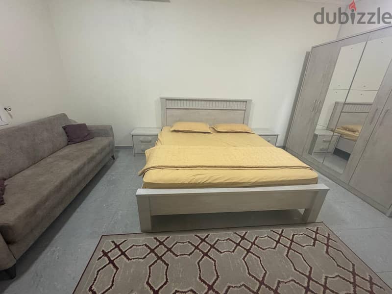 Furnished  studio flat in North Ghubra new studio start 210 and 300 13