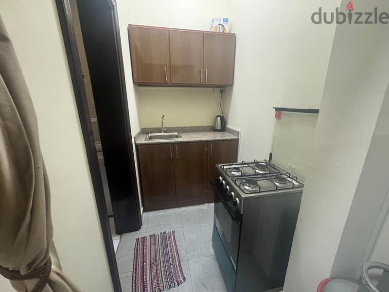 Furnished  studio flat in North Ghubra new studio start 210 and 300 14