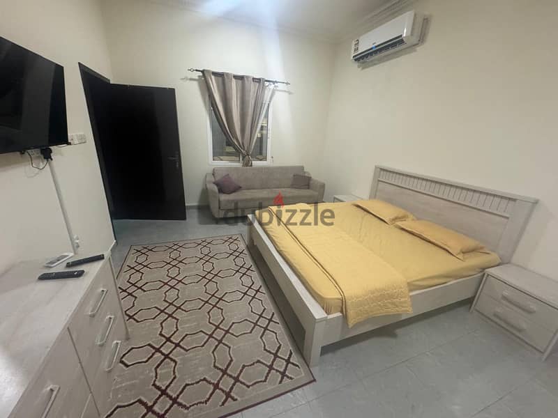 Furnished  studio flat in North Ghubra new studio start 210 and 300 16