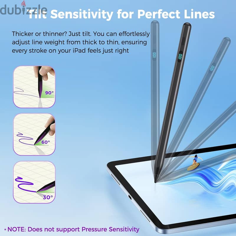 Stylus pen for iPad 2018-2024 3