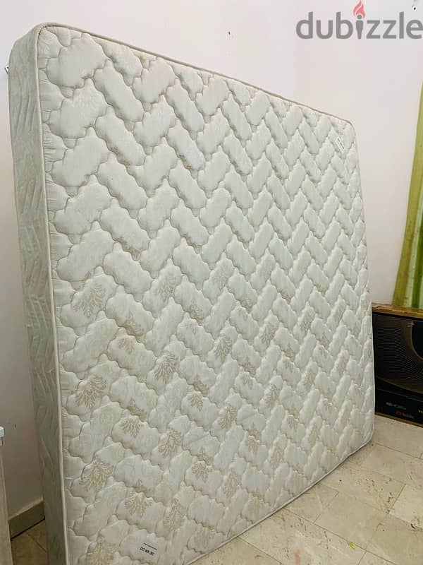 mattress king size with bed cupboard 2