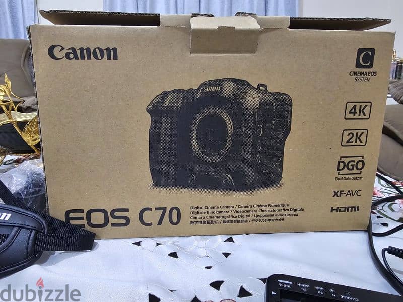 Canon C70 camera 0