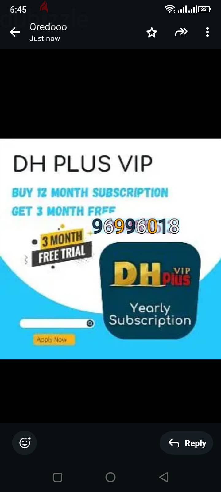 IP Tv 1 Year subscription all country Channel work 0