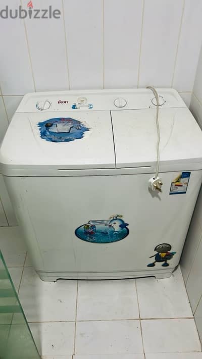 ikon semi automatic washing machine