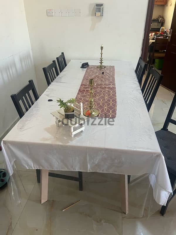 dining table with 6 chairs 1