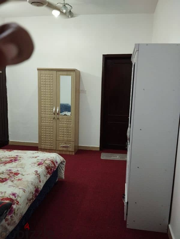 family room with neat and clean with kitchen and WiFi near Al ghubrah 4