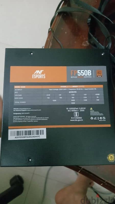 PF550 PSU (almost new ) 0