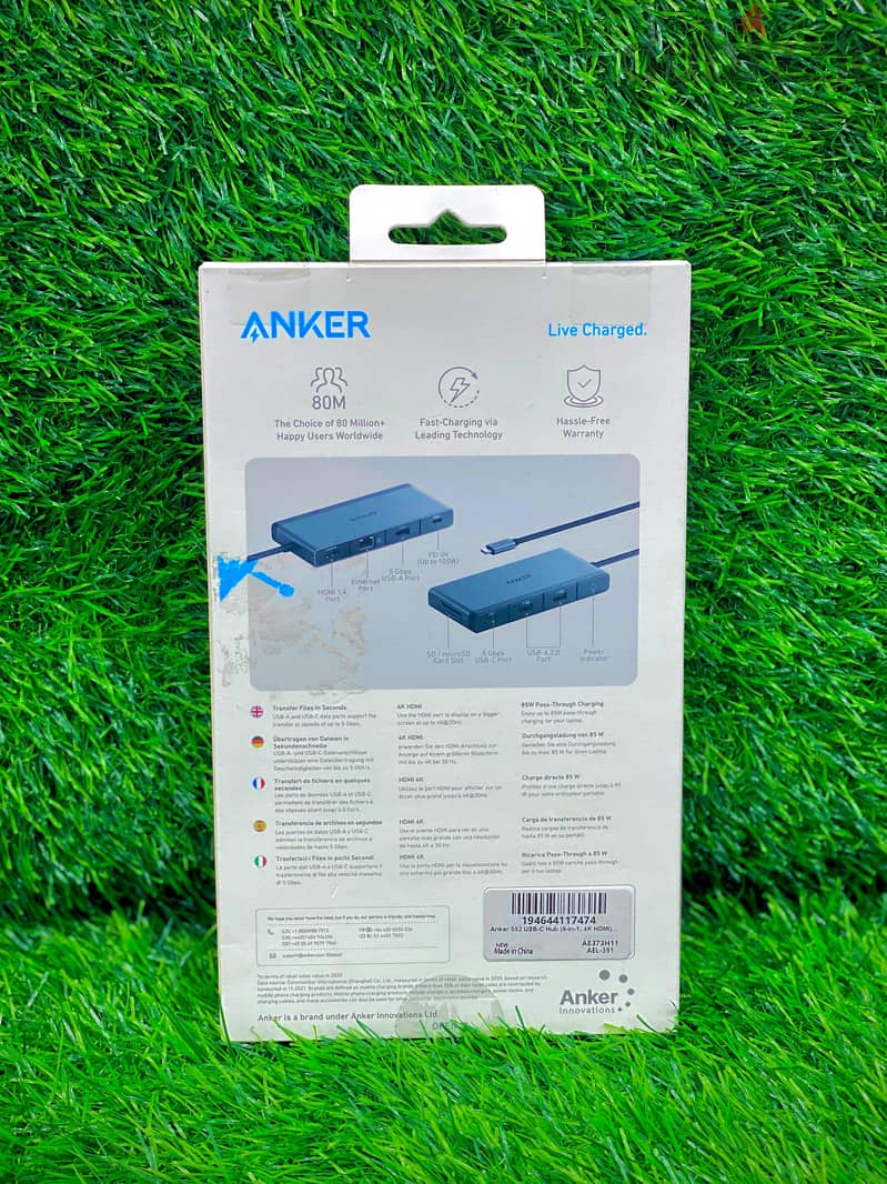 ANKER POWERHUB USB-C HUB (9 IN 1 4K HDMI,) 1