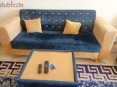 Sofa with table