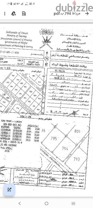 ارض مرباط موقع مميز واجهه بحري ركني سعر مميز 0