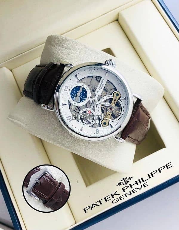 Cartier,Patek Automatic Leather collections 6