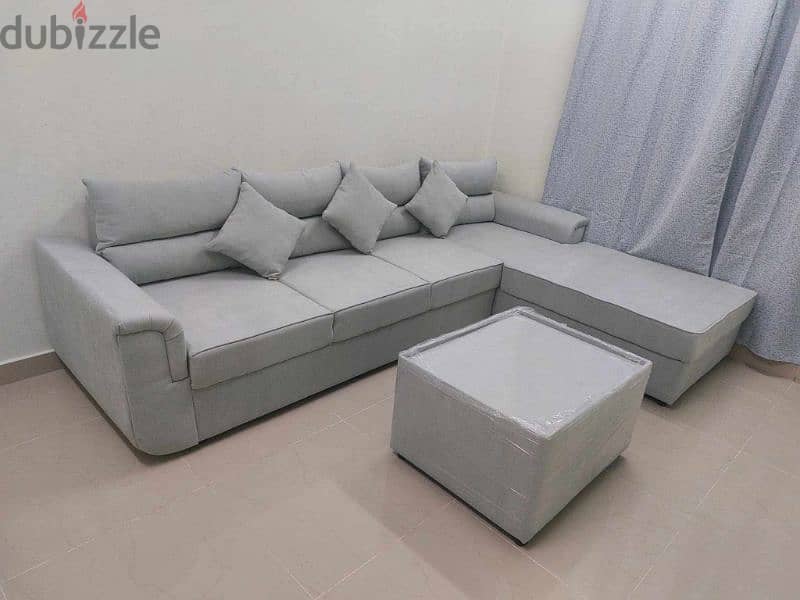 5 Seater L Shape Sofa in velvet Cash on delivery 0